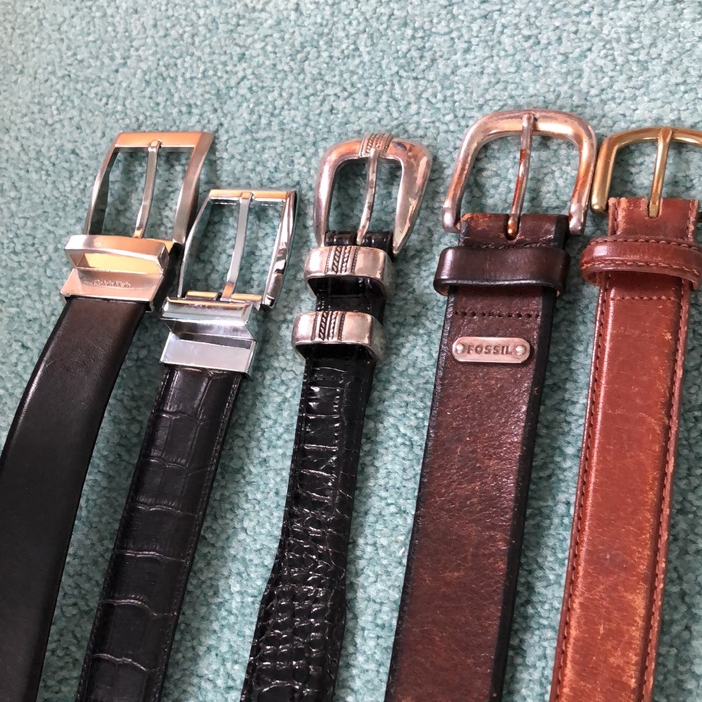 Leather belts